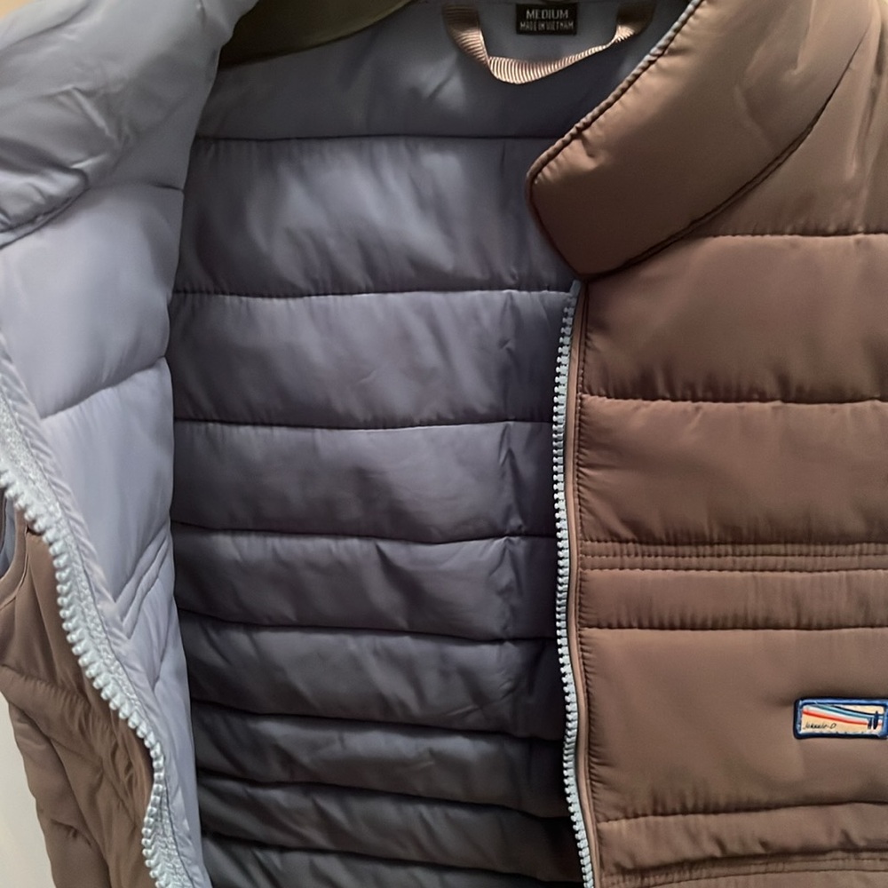 Johnnie O Men’s Harwich Lightweight Quilted Puffer Vest Pewter M - Picture 6 of 8